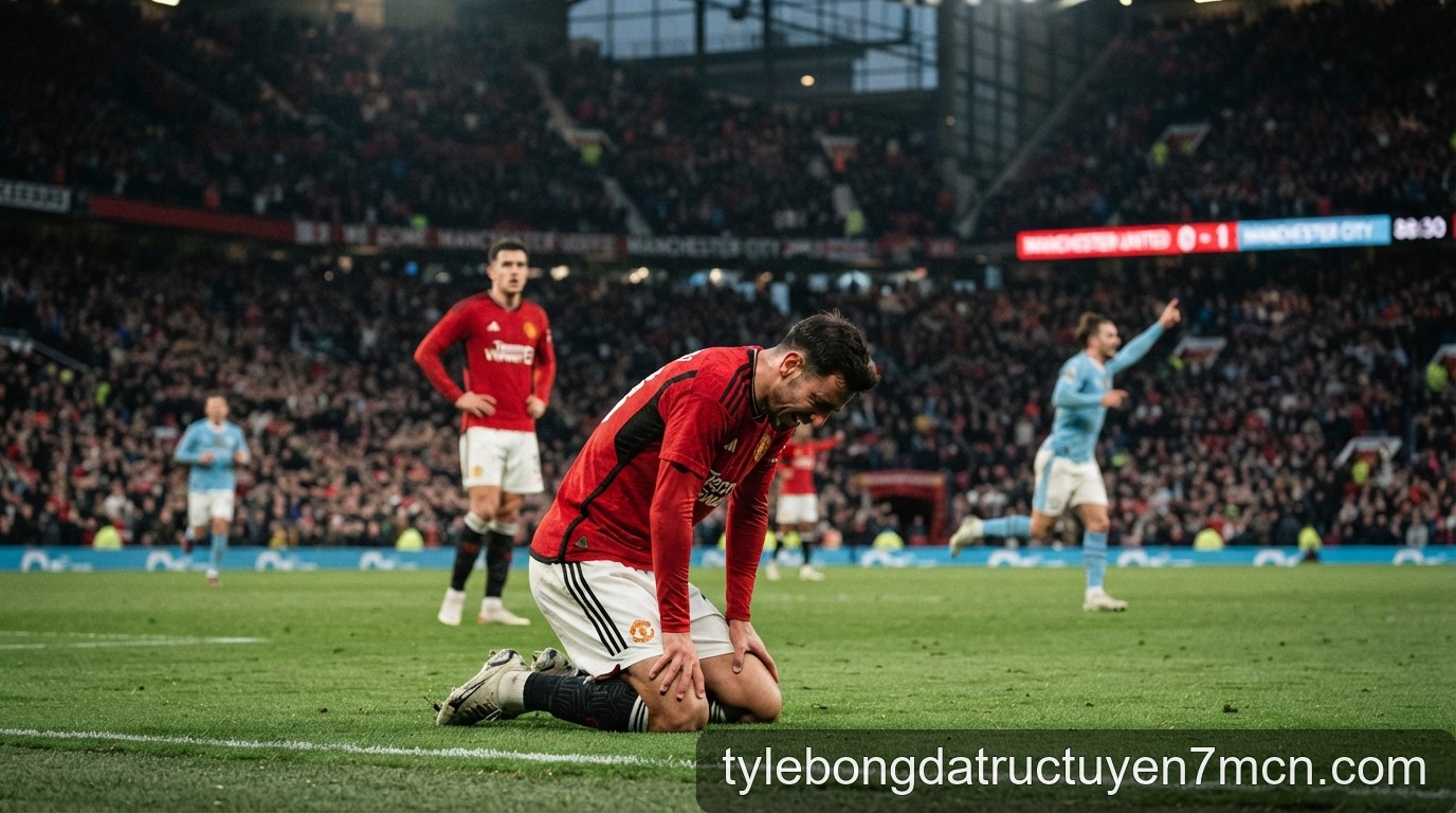 Derby Manchester 2026: Khi lợi thế hơn người không cứu nổi Quỷ đỏ